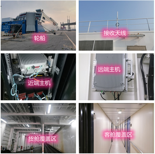  印台海上游轮轮船渔船覆盖案例